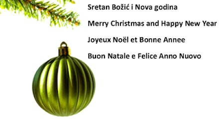 Institut za jadranske kulture želi vam sve najbolje za Božić i Novu godinu